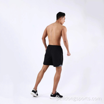 Men fitness correndo calças curtas homens